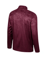 Colosseum Men's Maroon Minnesota Golden Gophers The Machine Half-Zip Jacket