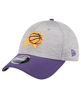 New Era Men's Heather Gray/Purple Phoenix Suns Active Digi-Tech Two-Tone 9FORTY Adjustable Hat