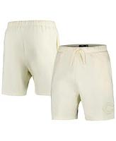 Pro Standard Men's Cream Cincinnati Reds Neutral Fleece Shorts