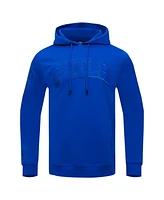 Pro Standard Men's Royal Philadelphia 76ers Triple Tonal Dk Pullover Hoodie Jacket