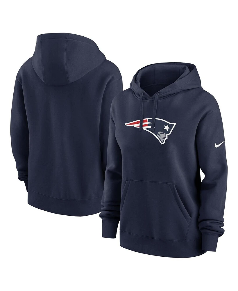 Nike Women's New England Patriots Club Fleece Pullover Hoodie