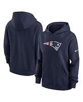 Nike Women's New England Patriots Club Fleece Pullover Hoodie