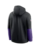 Nike Men's Minnesota Vikings 2024 Sideline Club Pullover Hoodie