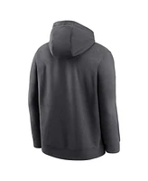 Nike Men's Anthracite New York Giants Club Logo Pullover Hoodie