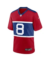 Nike Men's Daniel Jones Century Red New York Giants Alternate Player Game Jersey