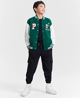 Epic Threads Little & Big Boys Peanuts Varsity Jacket, Created for Macy's