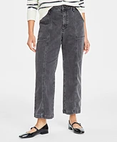 On 34th Women's Utility Slim Wide Ankle Jeans, Created for Macy's