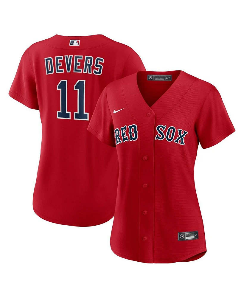 Nike Women's Rafael Devers Red Boston Sox Alternate Replica Player Jersey