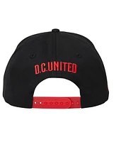 Live Breathe Futbol Men's and Women's Black D.c. United Snapback Hat