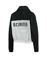 The Wild Collective Women's Black D.c. United Anthem Full-Zip Jacket