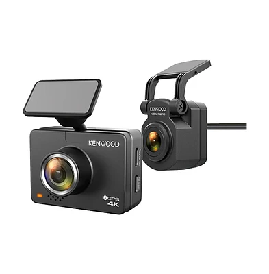 Kenwood Gps Integrated Dashboard Camera Front & Rear Camera Package