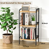 3-Tier Storage Rack Bookshelf Shelves for Living Room, Bathroom, Balcony, Kitchen
