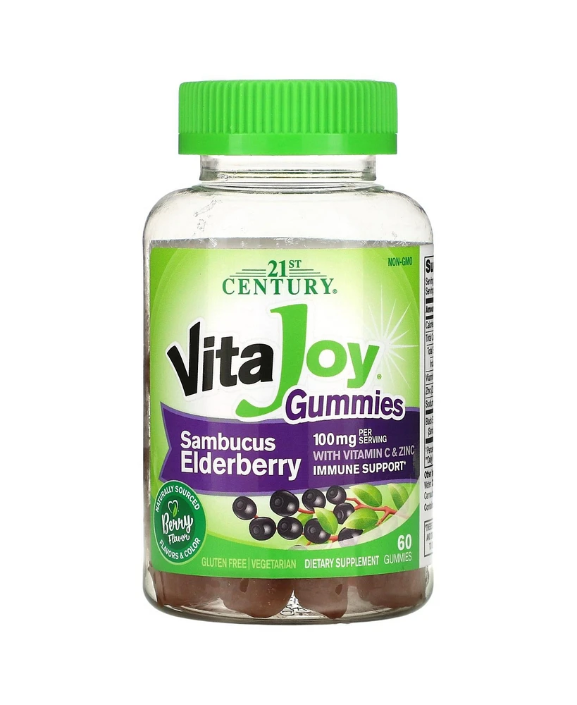 21st Century VitaJoy Gummies Sambucus Elderberry