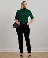 Lauren Ralph Plus Turtleneck Top