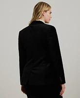 Lauren Ralph Plus Velvet Blazer