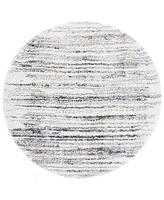 Safavieh Fontana Shag FNT850A 6'7"x6'7" Round Area Rug