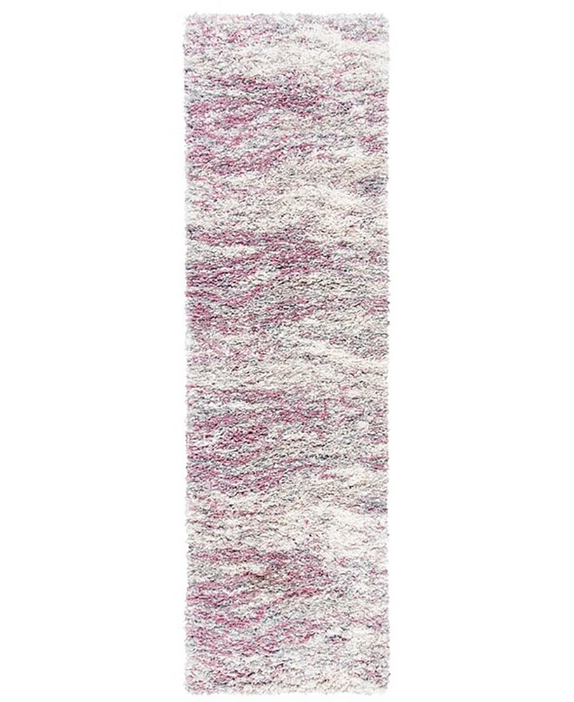 Safavieh Fontana Shag FNT875U 2'3"x8' Runner Area Rug