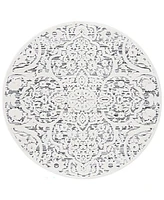 Safavieh Cabana Indoor/Outdoor CBN656A 8'x8' Round Area Rug