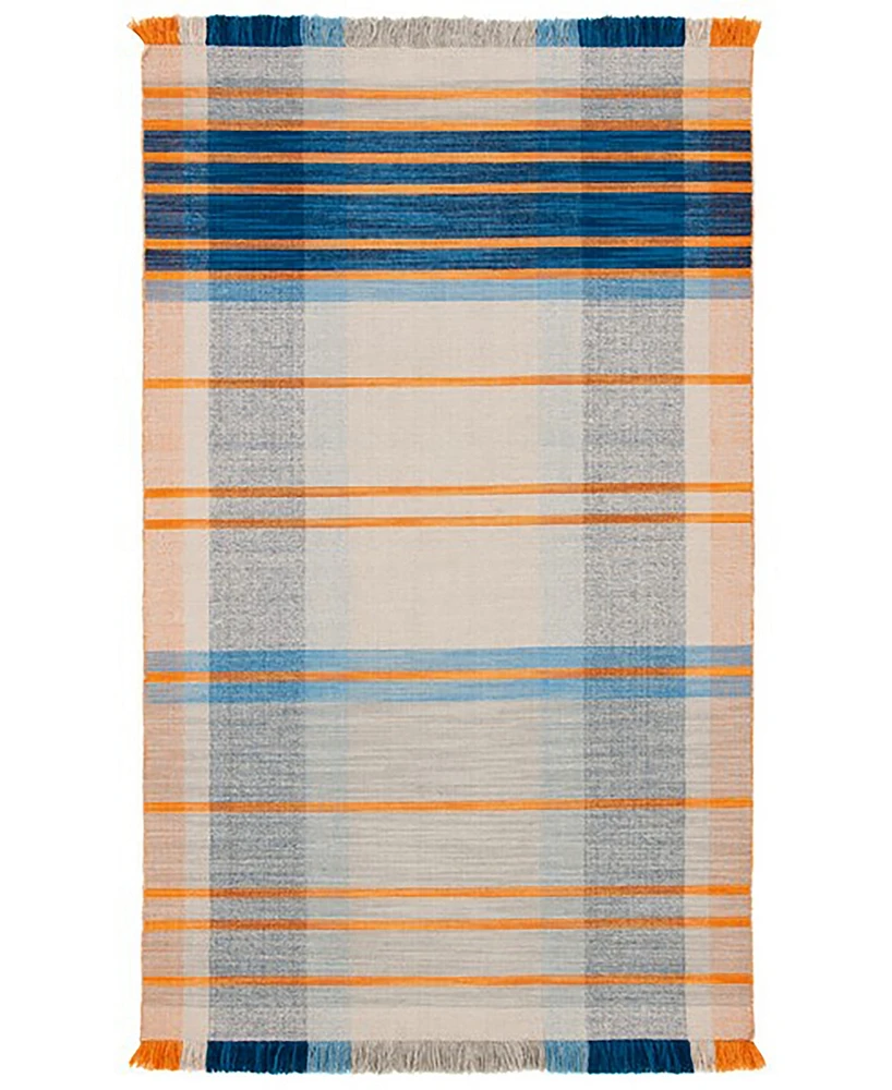 Safavieh Striped Kilim Iv STK701B 4'x6' Area Rug