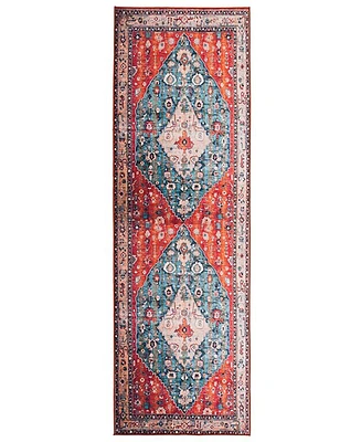 Safavieh Tucson Washable TSN104B 2'6"x8' Runner Area Rug