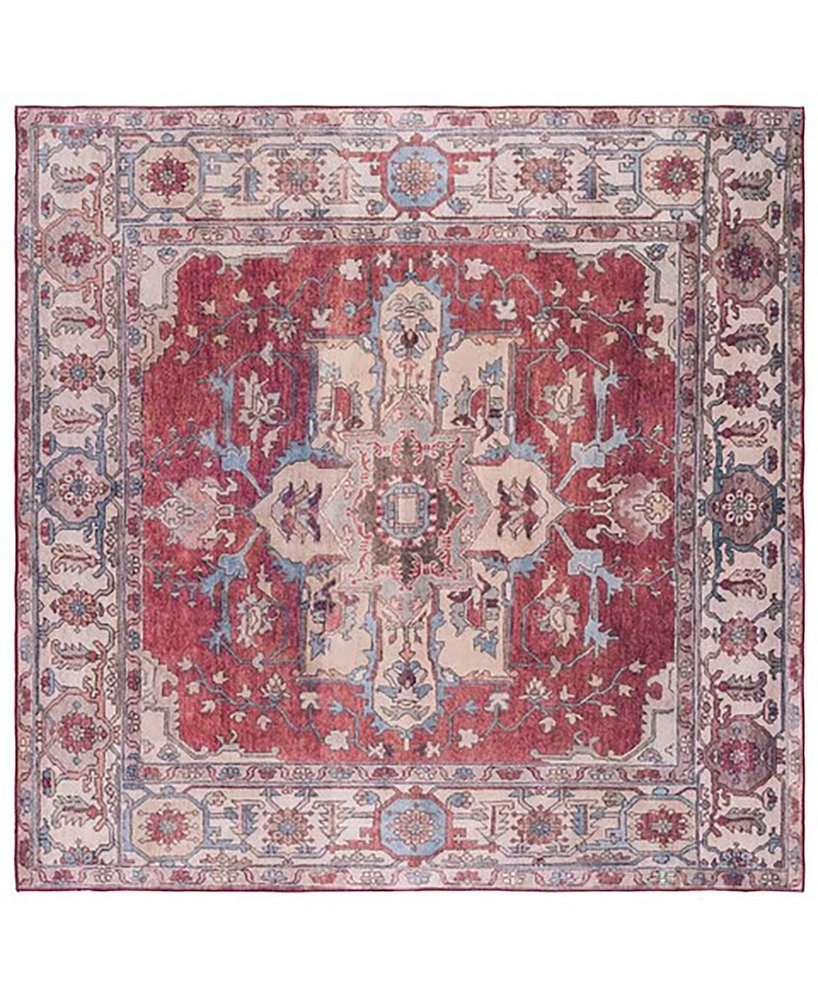 Safavieh Tucson Washable TSN106Q 4'x4' Square Area Rug