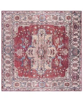 Safavieh Tucson Washable TSN106Q 4'x4' Square Area Rug