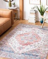 Safavieh Tucson Washable TSN109B 6'x6' Square Area Rug