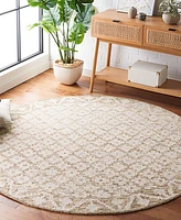 Safavieh Metro Iii MET357W 6'x6' Round Area Rug