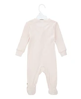 Huggies Baby Girls Organic Rib Coverall