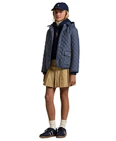 Polo Ralph Lauren Big Girls Quilted Water-Repellent Barn Jacket