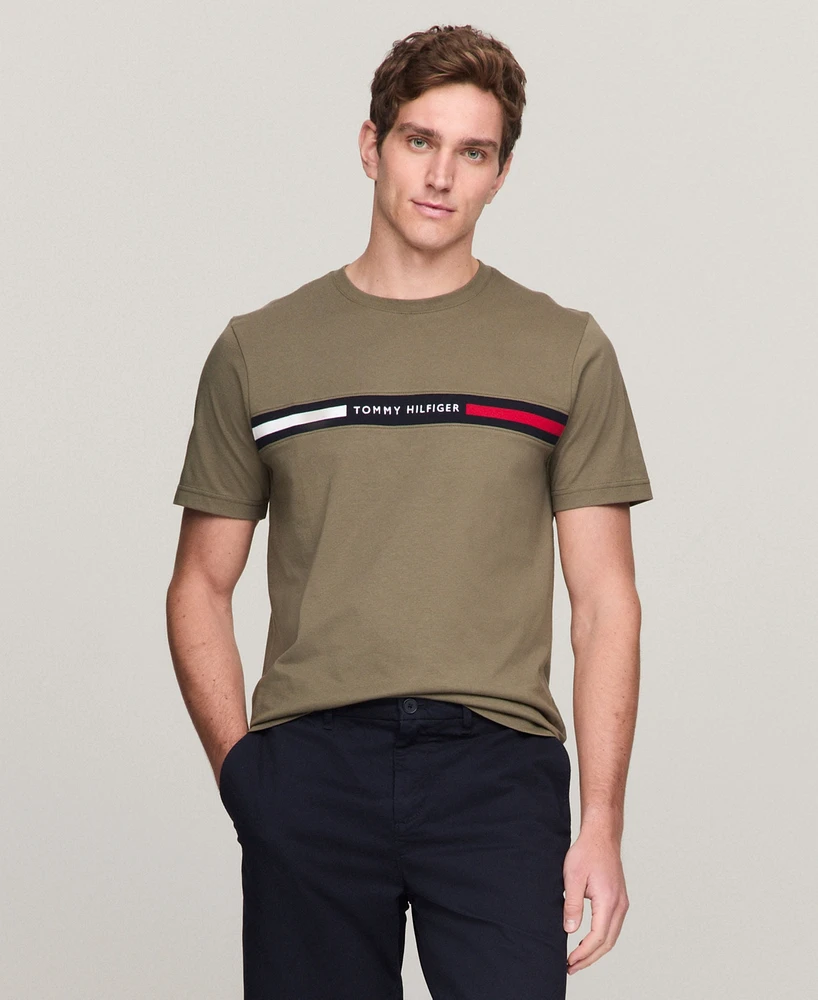 Tommy Hilfiger Men's Chest Insert Logo Short Sleeve T-Shirt