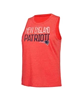 Concepts Sport Women's Navy/Red New England Patriots Muscle Tank Top Pants Lounge Set