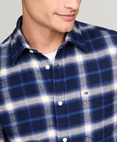 Tommy Hilfiger Men's Shadow Check Cotton Shirt