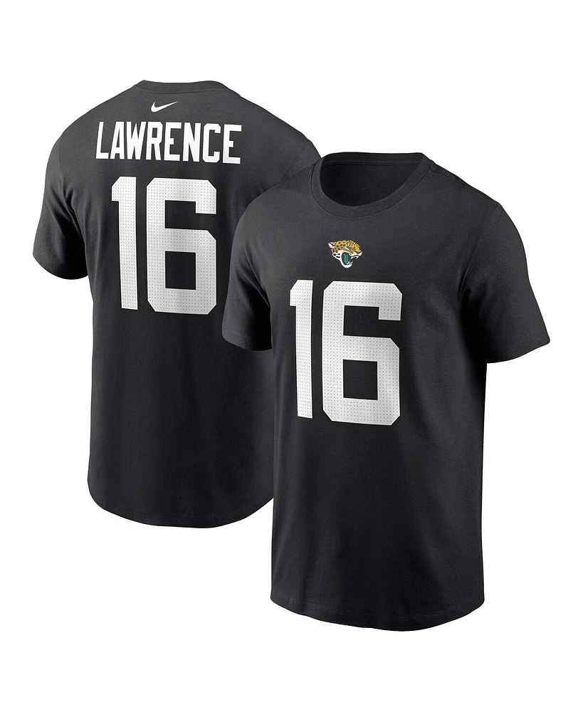 Nike Men's Trevor Lawrence Jacksonville Jaguars Player Name Number T-Shirt