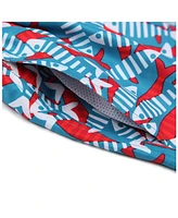Rokka&Rolla Men's 7.5" Quick-Dry Mesh Lined Swim Trunks Upf 50+ , up to 2XL