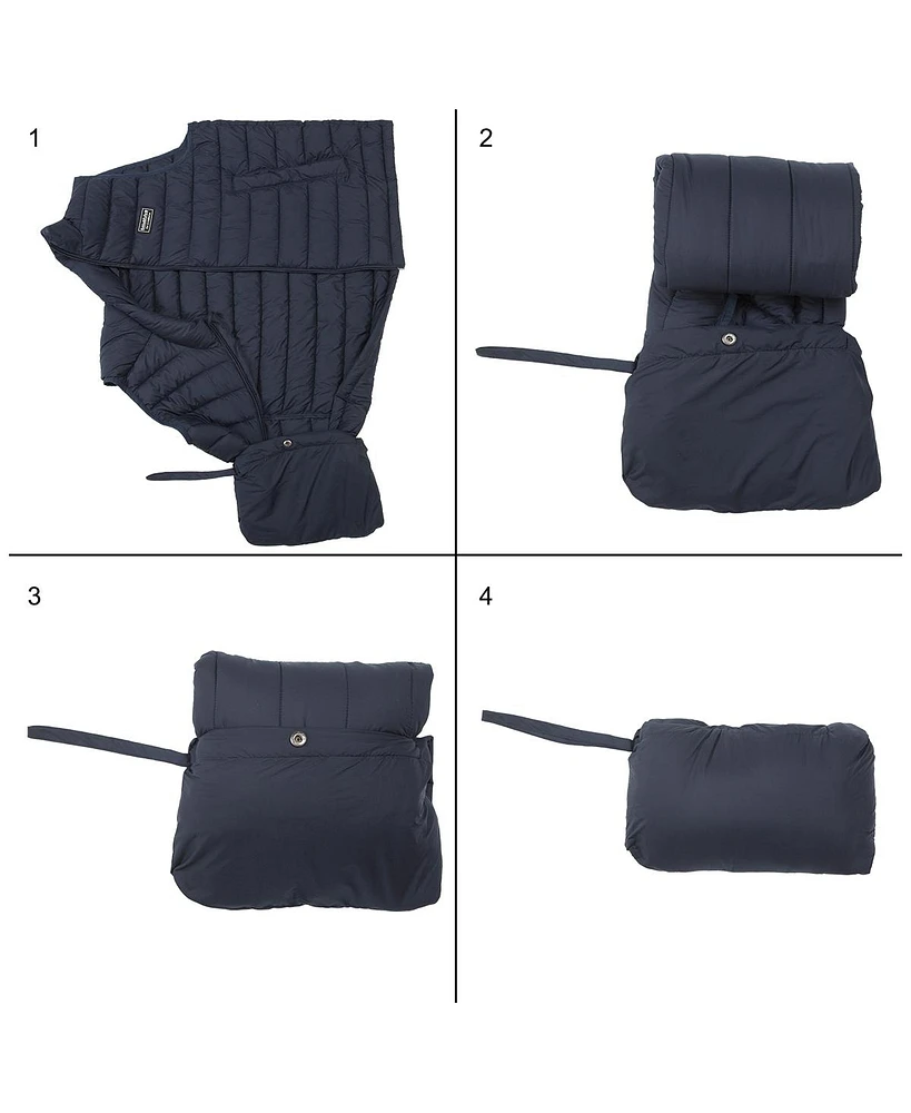 Rokka&Rolla Men's Light Puffer Packable Vest, up to 2XL