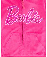 Barbie Toddler Girls Velour Matching Family Zip Up Hoodie Pants Outfit Set Newborn to Adult (Newborn - 2XL)