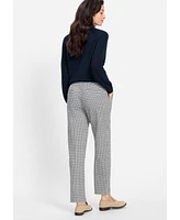 Olsen Women's Lisa Fit Puppytooth Pant