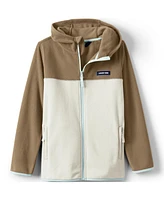 Lands' End Fleece Full Zip Jacket with Hood