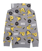 Pokemon Big Boys Pullover All Over Graphic Print Hoodie