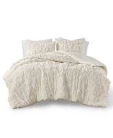 Intelligent Design Larissa Chenille -Pc. Duvet Cover Set