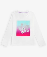 Epic Threads Little & Big Girls Shadow Florals Long-Sleeve T-Shirt, Created for Macy's