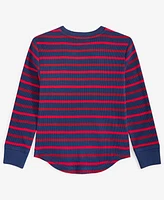 Epic Threads Toddler Boys Kelly Striped Thermal T-Shirt, Created for Macy's