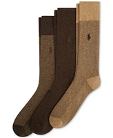 Polo Ralph Lauren Men's 3-Pk. Classic Gents Patterned Dress Socks