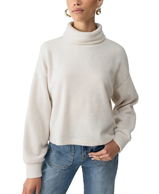 Sanctuary Women's Everyday Cozy Drop-Shoulder Turtleneck Sweater