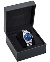 Versace Men's Swiss Anteo Stainless Steel Bracelet Watch 41mm