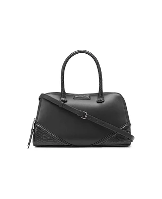 Calvin Klein Iver Top Zipper Convertible Satchel