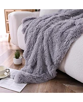 Kate Aurora Oversized Soft & Plush Throw, 50" x 70"