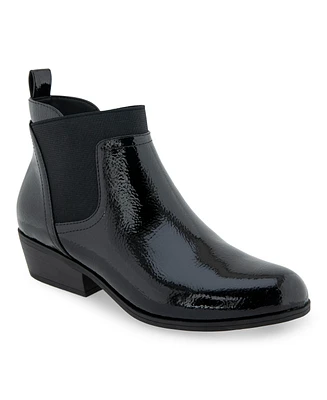 Aerosoles Women's Caddie Ankle Booties - Faux Leather
