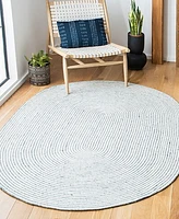 Safavieh Braided BRD905F 6'x9' Oval Area Rug